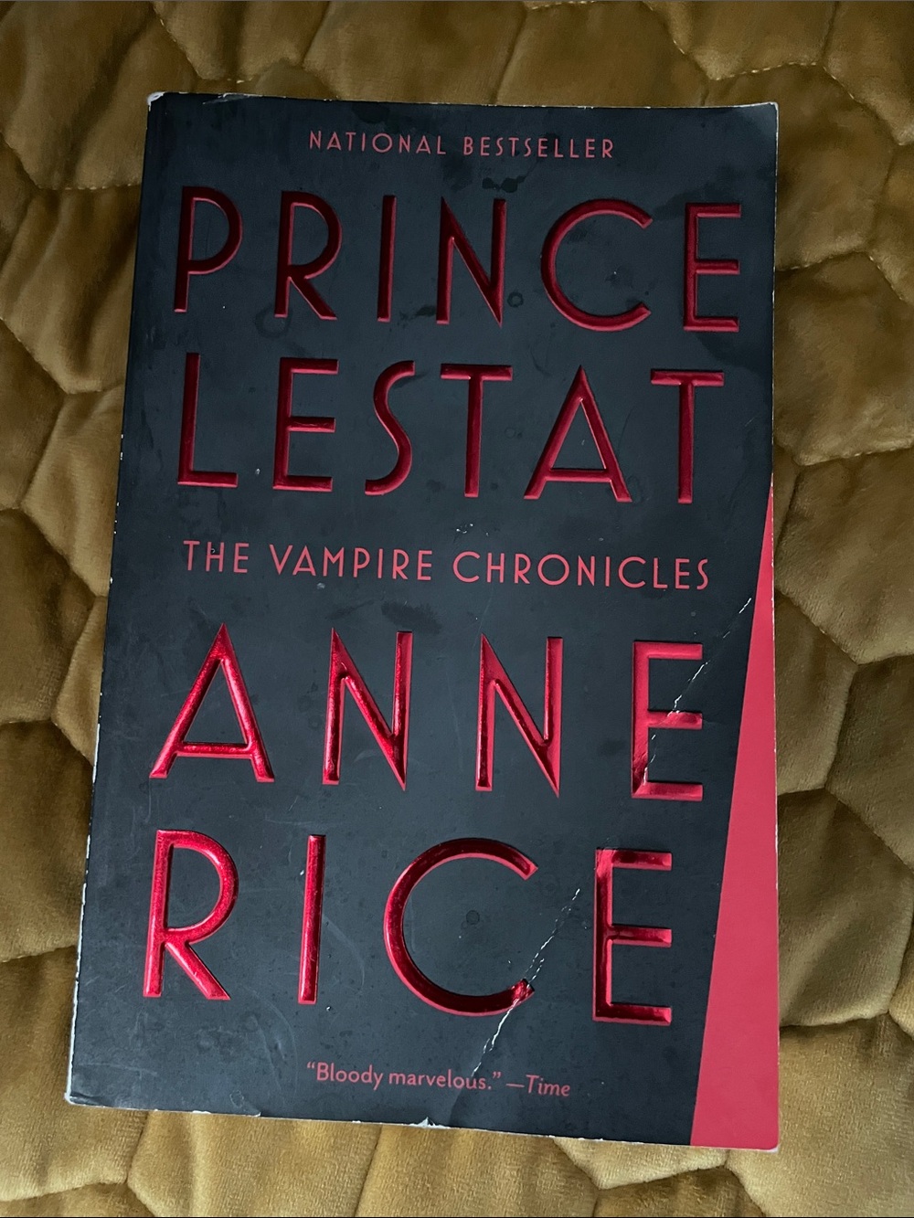 Prince Lestat Anne Rice PB Book Interview With the Vampire Chronicles Goth